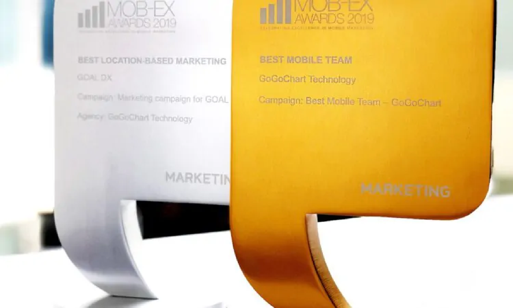 GoGoChart’s first time entering Mob-Ex awards 2019 and won 1 Gold & 1 Silver!