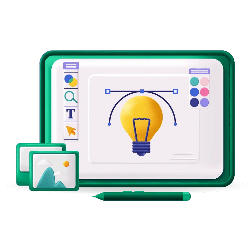 Graphic Design service visual